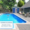 Ionizador e Purificador de Piscina Solar